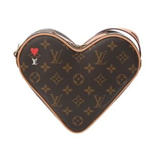 Louis Vuitton Monogram Sac Coeur Brown Canvas Shoulder Bag